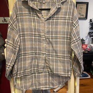 Plaid Button Down Shirt